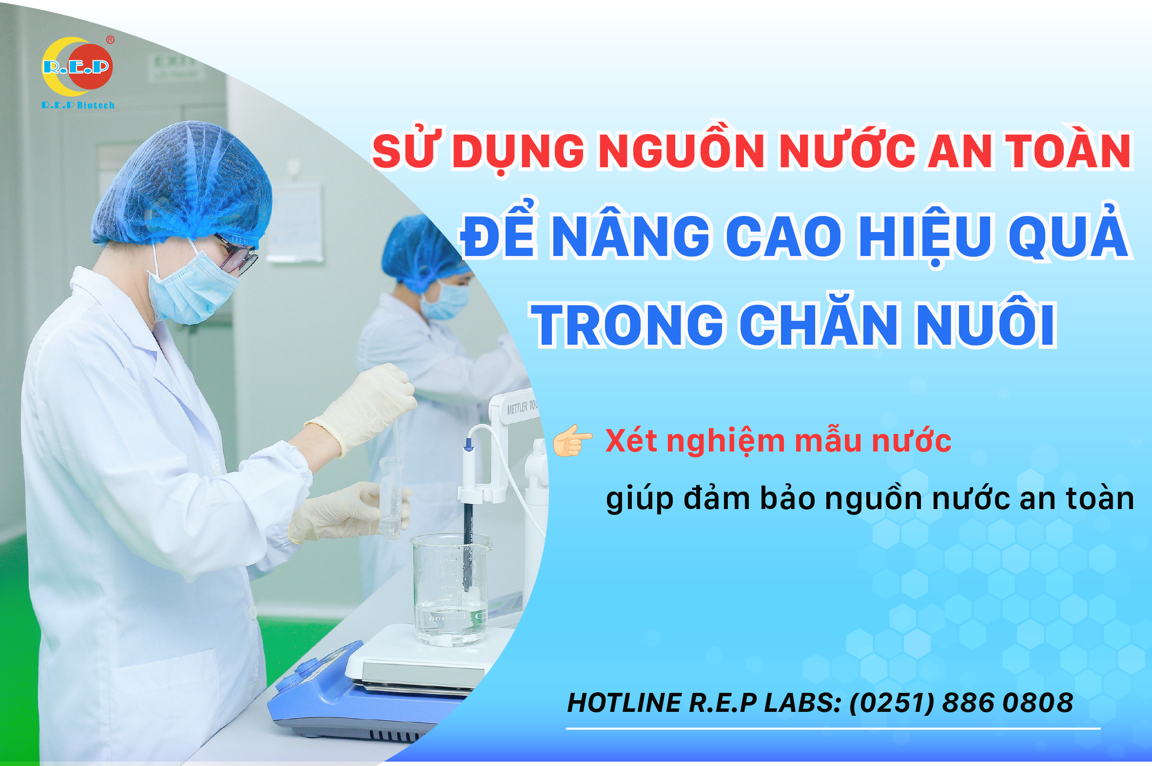 ĐẢM BẢO NGUỒN NƯỚC AN TOÀN SẼ NÂNG CAO HIỆU QUẢ CHĂN NUÔI