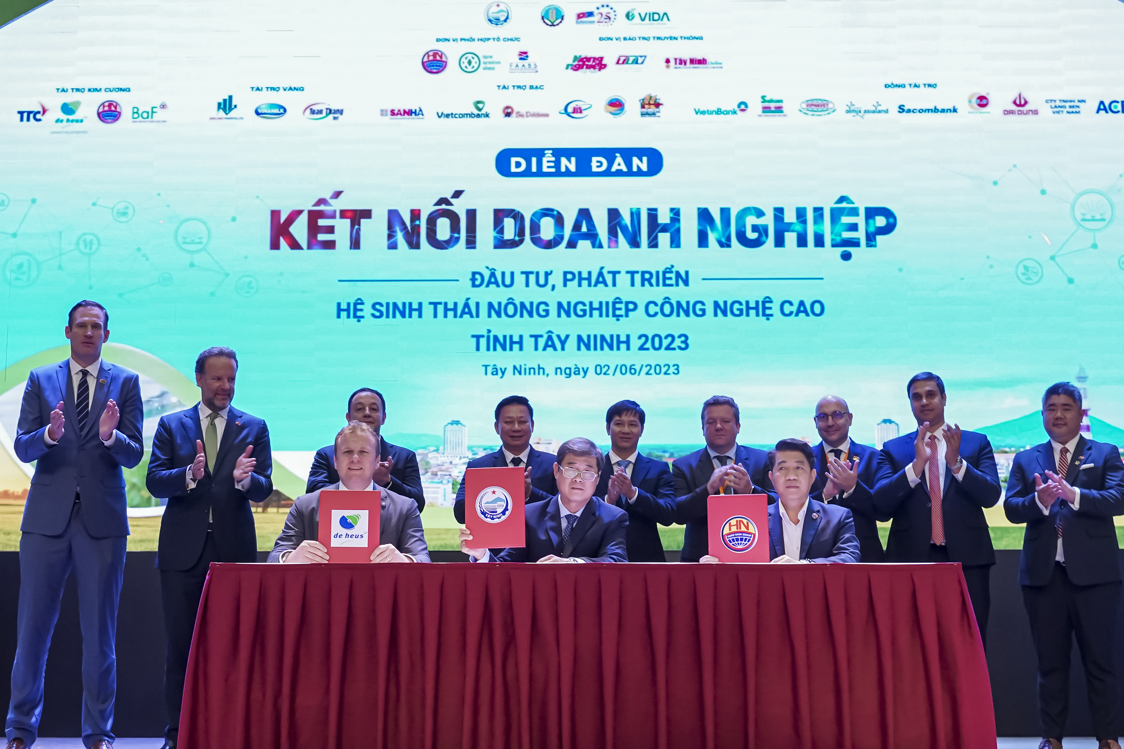 KẾT NỐI DOANH NGHIỆP ĐẦU TƯ PHÁT TRIỂN ĐỘT PHÁ NÔNG NGHIỆP CÔNG NGHỆ CAO TẠI TỈNH TÂY NINH NĂM 2023