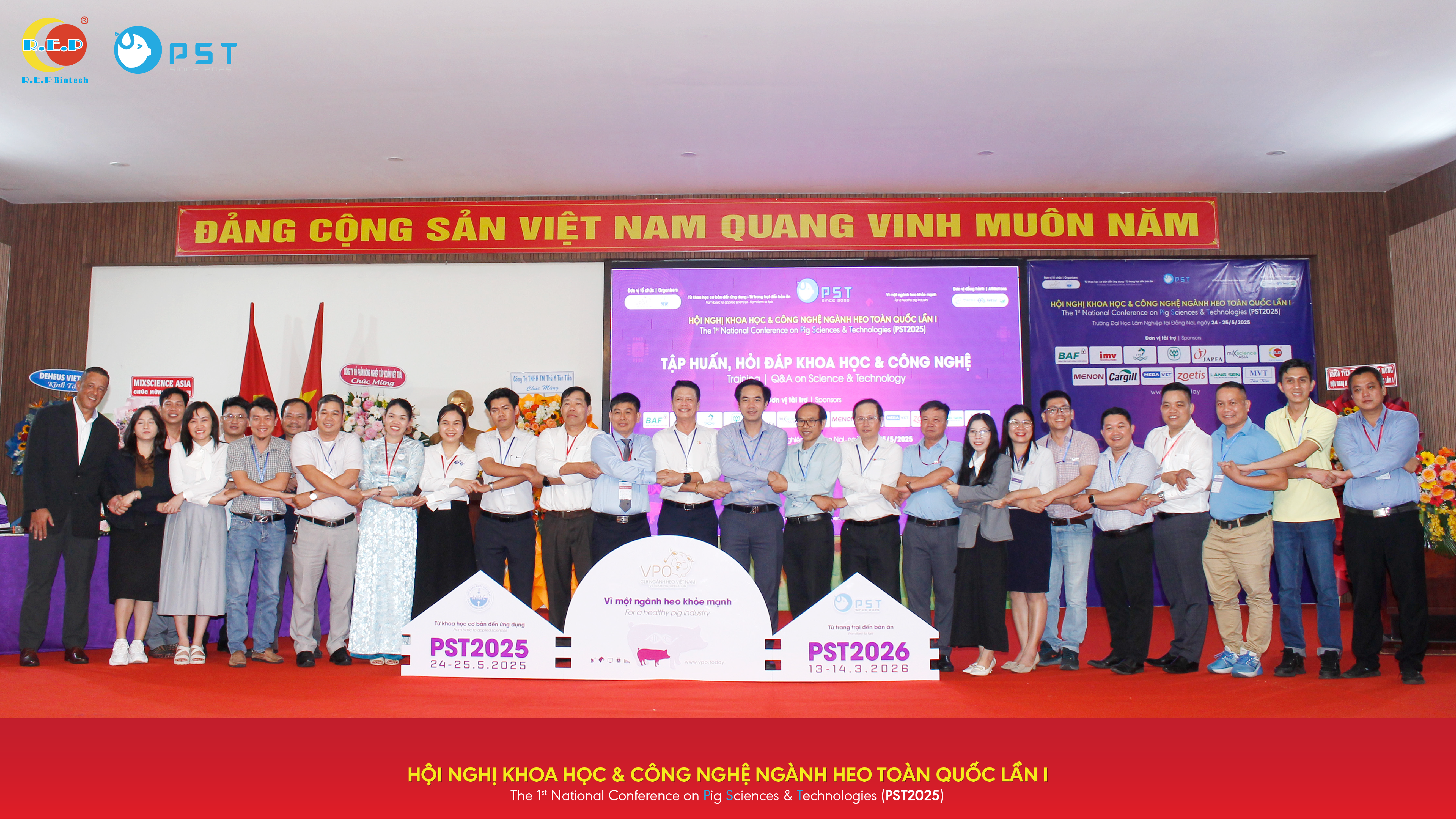HỘI NGHỊ KHOA HỌC & CÔNG NGHỆ NGÀNH HEO TOÀN QUỐC LẦN THỨ NHẤT – PST 2025